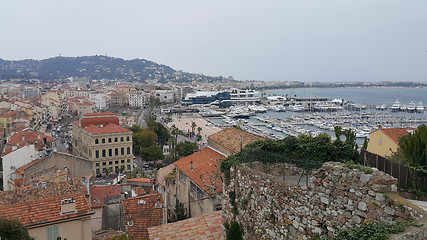 Image showing Aerial view of Cannes, France