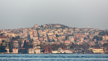 Image showing Uskudar coast Istanbul. Asian coast of Istanbul