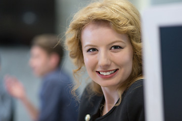 Image showing Portrait of successful Businesswoman