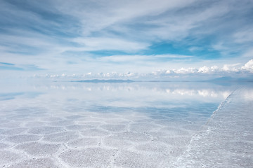 Image showing Salar de Uyuni desert, Bolivia