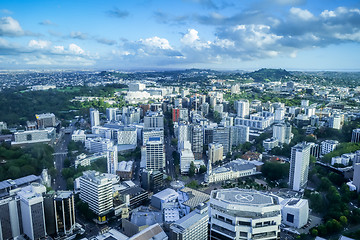 Image showing Auckland aerial view, New Zealand