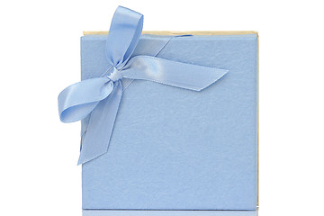 Image showing blue gift