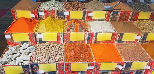 Image showing Spices market in Turkey