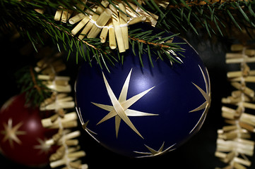 Image showing Christmas balls