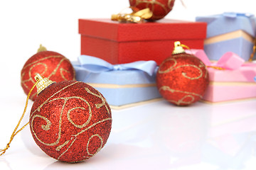 Image showing ball and blur gifts
