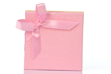 Image showing pink gift box