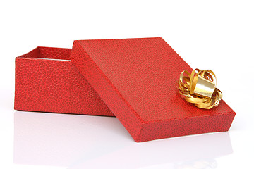 Image showing open gift box