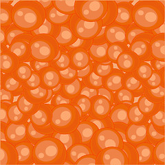 Image showing Decorative background from seafood red roe fish