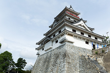 Image showing Traditional Japanese Castle in Karatsu city