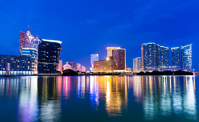 Image showing Macau night
