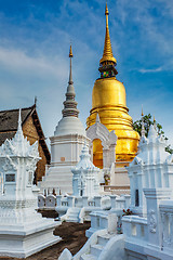 Image showing Wat Suan Dok temple, Chiang Mai, Thailand