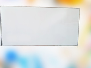 Image showing Empty white board