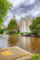 Image showing beautiful house in Amsterdam