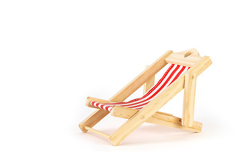 Image showing sweet decoration sun chair