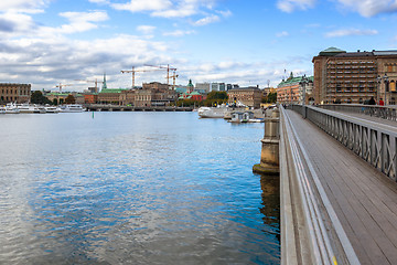 Image showing Stockholm harbor