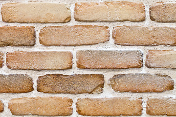 Image showing Brick wall texture background for design artwork, architecture, 