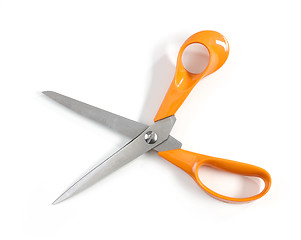 Image showing scissors on white background