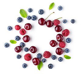 Image showing composition of fresh berries