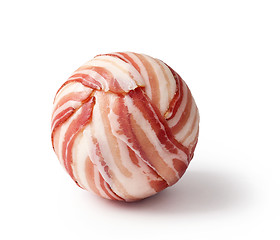 Image showing ball of prosciutto slices