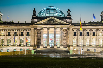 Image showing Reichstag building in Berlin