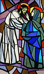 Image showing 4th Stations of the Cross, Jesus meets His Mother