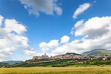 Image showing Assisi in Italy Umbria