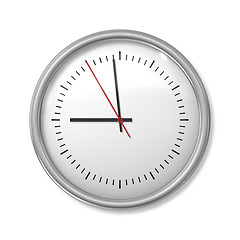 Image showing five seconds to nine clock