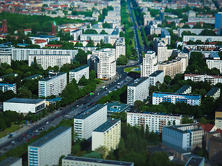 Image showing Aerial view of Berlin