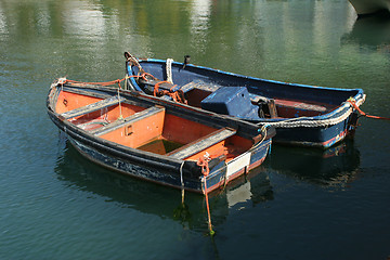 Image showing Two fishing boats