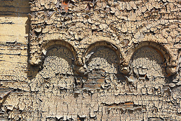 Image showing detail on old wooden house