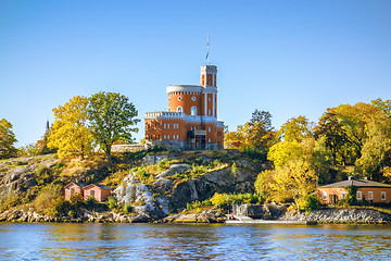 Image showing small castle at Stockholm Sweden