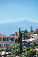 Image showing Etna at Sicily Italy