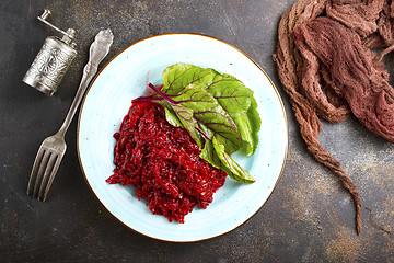 Image showing beet caviar