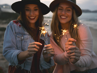 Image showing Time to celebrate happiness