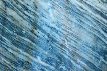 Image showing blue marble in quarry 