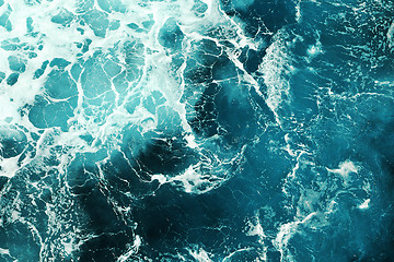 Image showing natural texture of agitated sea surface