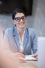 Image showing Portrait of successful Businesswoman