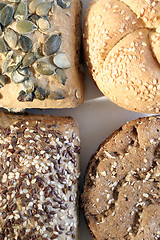 Image showing Assortment of baked bread