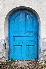 Image showing cute small old door