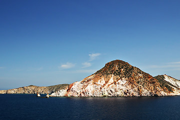 Image showing shore of Milos island in Greece