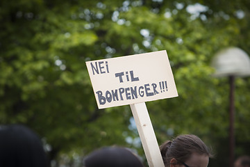 Image showing Toll Road Protest