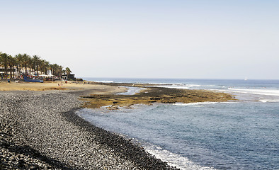 Image showing Shore near Playa de las Americas in Tenerife