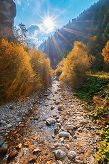 Image showing The Devin River Valley