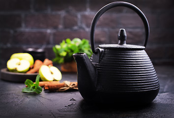 Image showing tea in teapot