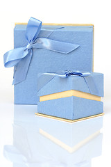 Image showing two gift boxes