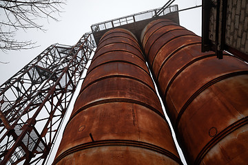 Image showing Abandoned cement factory near Chernobyl Nuclear Power Plant