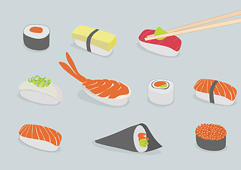 Image showing  sushi