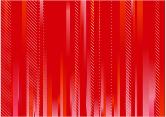 Image showing Red striped background