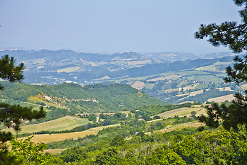 Image showing Summer day on the italian countryside.