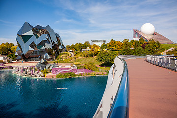 Image showing Futuroscope theme park in Poitiers, France